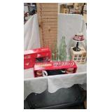 Coca Cola Light Set, Bottles, Mugs, Etc
