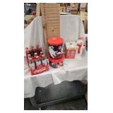 Coke Bottles/Case, Cookie Jar, Crate, Tins