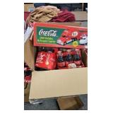 Coca Cola Vintage Memorbilia and 2000 Holiday Helicopter Carrier