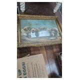 Vintage Pictures with Clock