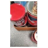 Assorted Coca Cola Tine Lot with Diet Coke Splenda Ad