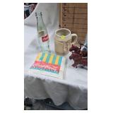 Cast Iron Coke Horse and Wagon Delivery and Misc