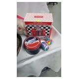 Coca Cola Trays, Tin, Cup, Tabletop Musical Bank