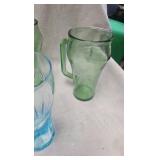 Coke Delivery Truck from Snow Village and Glasses