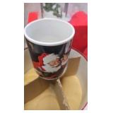 Coke Snow Village Billboard, Decorative Bench, Trays and Misc