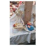 Vintage Wall Shelves and Popeye Puppet