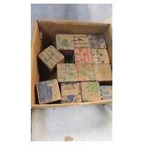 copper pot, blocks, mis