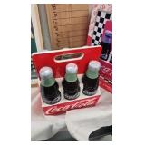 Coca Cola Thermometer, Cookie Jar and Tins