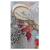 Vintage Christmas and Snow Village Pieces