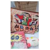 Asst of Games, Paper dolls, puzzle peg, etc