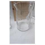 Pitcher and Glasses set with etc