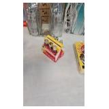 Coke Salt/Pepper Shakers and S/P Shaker Caddy