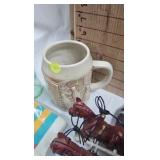 Cast Iron Coke Horse and Wagon Delivery and Misc