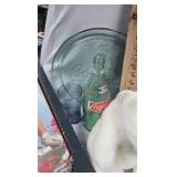 Coca Cola Pitcher and Glass Platter