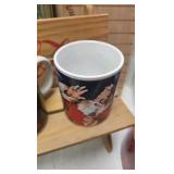 Coke Snow Village Billboard, Decorative Bench, Trays and Misc