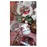 Storage Locker w/mis Coke Memorbilia