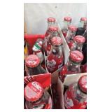 Coke Crate with Coke Collectibles