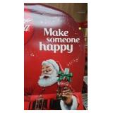Coke Santa Stand Up Display