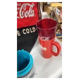 Coca Cola 1949 Delivery Truck and Misc Cups