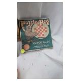 Asst of Games, Paper dolls, puzzle peg, etc