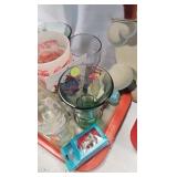 Coca Cola Trays, bottles, Glasses, Pewter Collectible