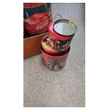 Assorted Coca Cola Tine Lot with Diet Coke Splenda Ad