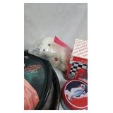 Coca Cola Trays, Tin, Cup, Tabletop Musical Bank