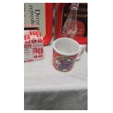 Coke Trays, Coke ERA mugs w/boxes