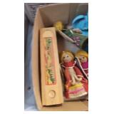 Lot of 2 flats of Vintage Auto Ads,and Misc