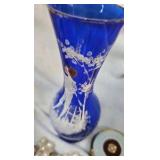Mary Gregory Vase and Various Vintage
