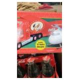 Coca Cola Vintage Memorbilia and 2000 Holiday Helicopter Carrier