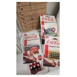 Coca Cola Dancing Can, Glasses, Bear, Magnets
