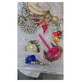 Vintage Christmas and Snow Village Pieces