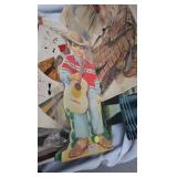 Vintage Books, Cut Outs, Dr Miles Heart Cure Ad Cardboard Cut out