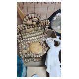 Vanity Components with Tea set and misc