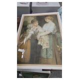 Vintage Pictures with Clock