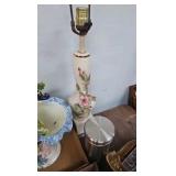 Handcrafted Fruit Motiff Vase, Lamp, ETC