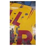 Schell Motor Oil Porcelain Sign