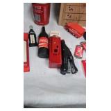 Coke Trinkets, Stapler, bottle opener, flashlight, etc