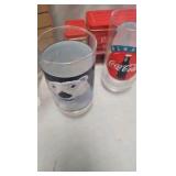 CC Puzzle, Tins, Glasses, 6pk Plastic Holder w/bottles