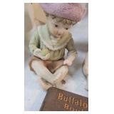 Figurines, "Snow Village" Christmas Shoppe