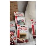 Coca Cola Dancing Can, Glasses, Bear, Magnets