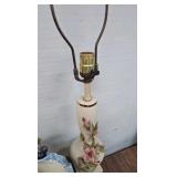 Handcrafted Fruit Motiff Vase, Lamp, ETC