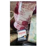 Vintage Baxes, doll, lampshade