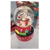 Coca Cola Sugar Shaker w/box, Santa Snow Globe by Hallmark