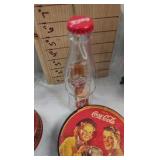 Coca Cola Button Box Kids, Bottles, Stocking Platter/Container