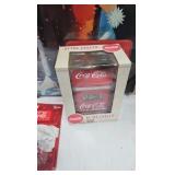 Coke Picture, Bottles, Bucket, Tins,