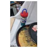 Coca Cola Trays, Tin, Cup, Tabletop Musical Bank