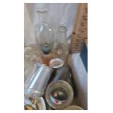 Lot of 2 flats of Vintage Auto Ads,and Misc