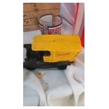 Coca Cola Fountain Advertising(movie theatre?), Cast Iron Delivery Truck